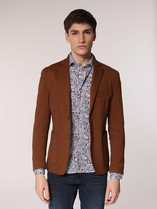 Giacca comfort|Colore:Sigaro