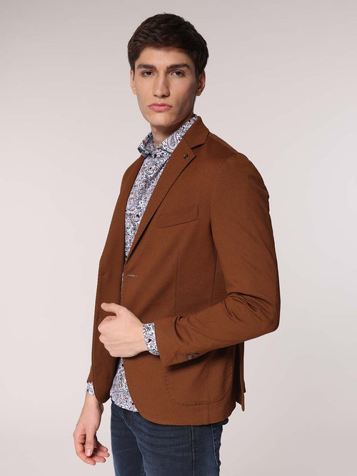 Giacca comfort|Colore:Sigaro