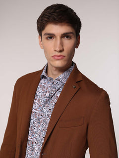 Giacca comfort|Colore:Sigaro