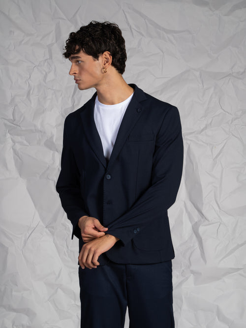 Giacca comfort|Colore:Blu