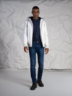 Giubbotto con cappuccio|Colore:Ghiaccio