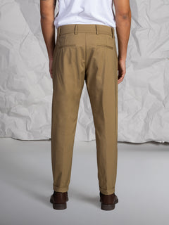 Pantaloni chino in cotone stretch|Colore:Beige