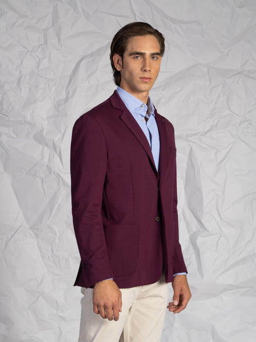 Giacca comfort|Colore:Bordeaux
