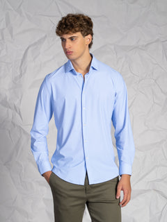 Camicia fantasia blu|Colore:Fantasia 2