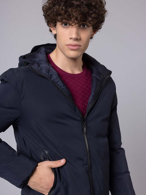 Giubbotto reversibile|Colore:Blu