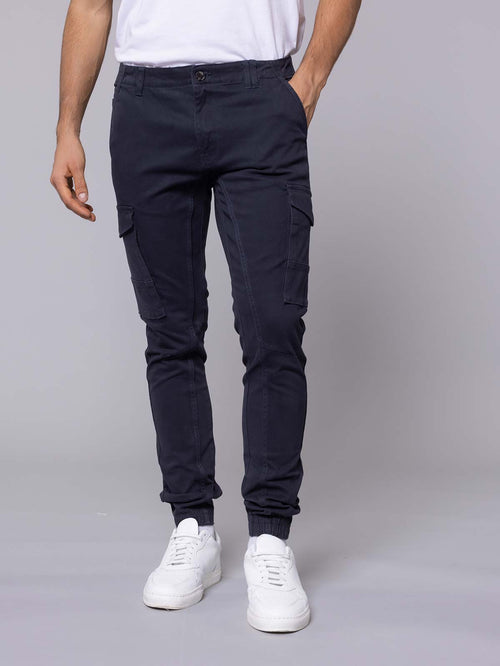 Pantaloni con tasconi|Colore:Blu