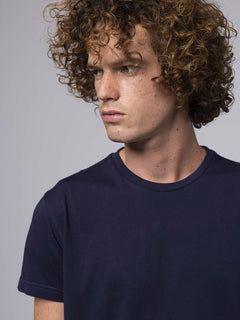 T-Shirt in cotone SUPIMA®|Colore:Blu