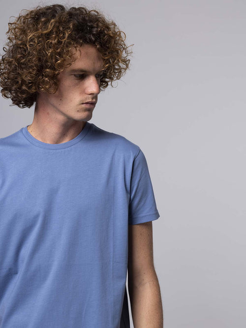 T-Shirt in cotone SUPIMA®|Colore:Jeans