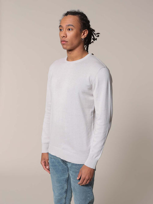 Maglia basic girocollo|Colore:Ghiaccio