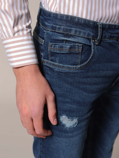 Jeans Lambda|Colore:Jeans