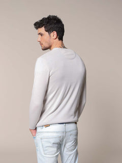 Maglia basic collo a V|Colore:Ghiaccio