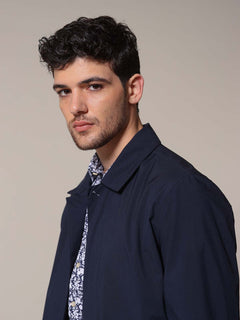 Trench|Colore:Blu