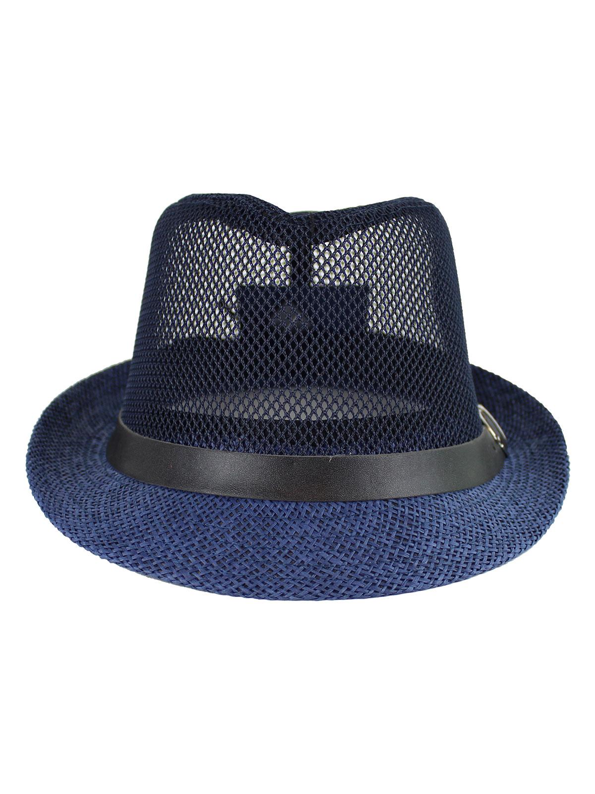 Cappello modello fedora traforato-3