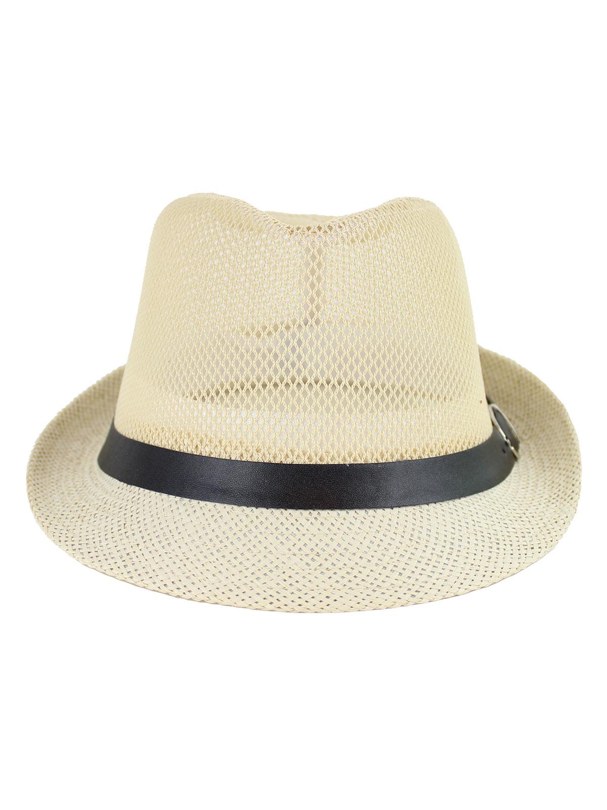 Cappello modello fedora traforato-4