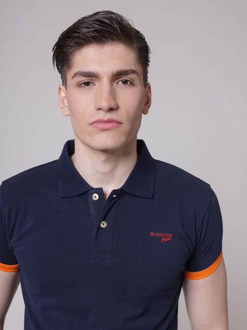 Polo with logo embroidery