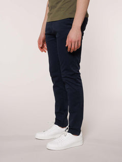 Pantaloni gabardina tasca America|Colore:Navy