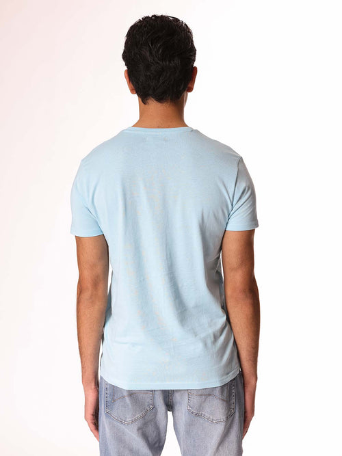 T-Shirt in cotone SUPIMA®|Colore:Cielo