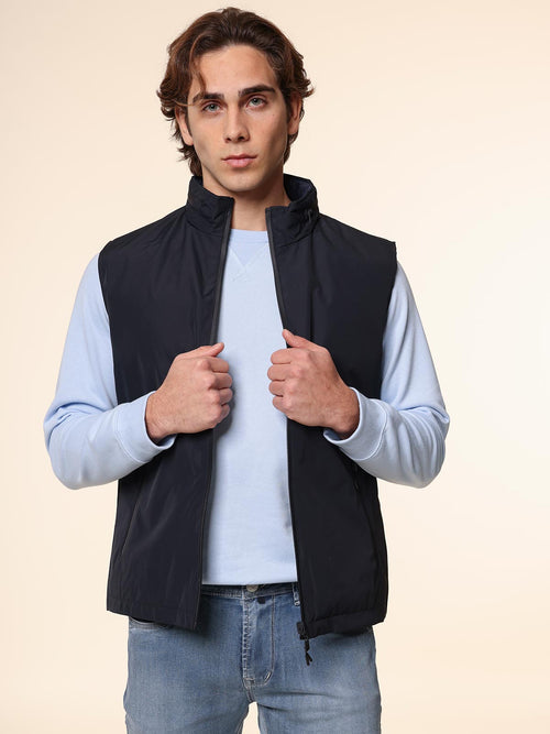 Gilet reversibile|Colore:Blu
