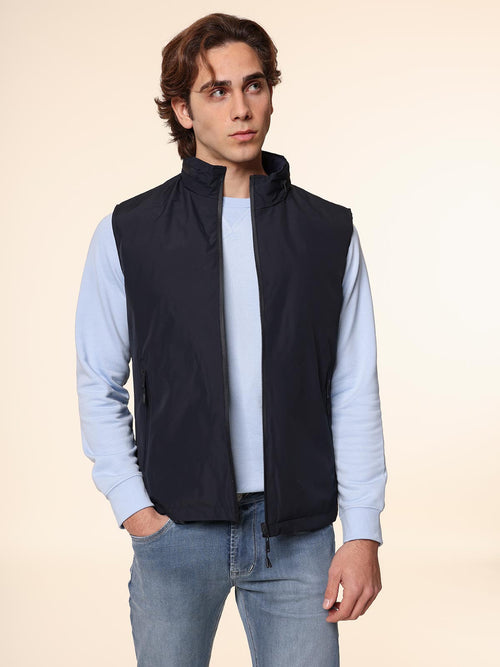 Gilet reversibile|Colore:Blu