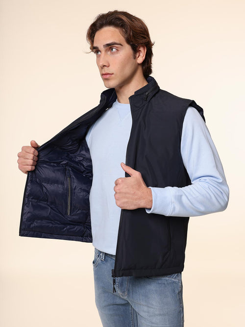 Gilet reversibile|Colore:Blu