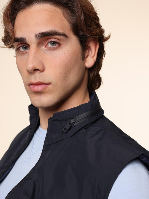 Gilet reversibile|Colore:Blu
