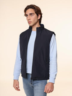 Gilet reversibile|Colore:Blu