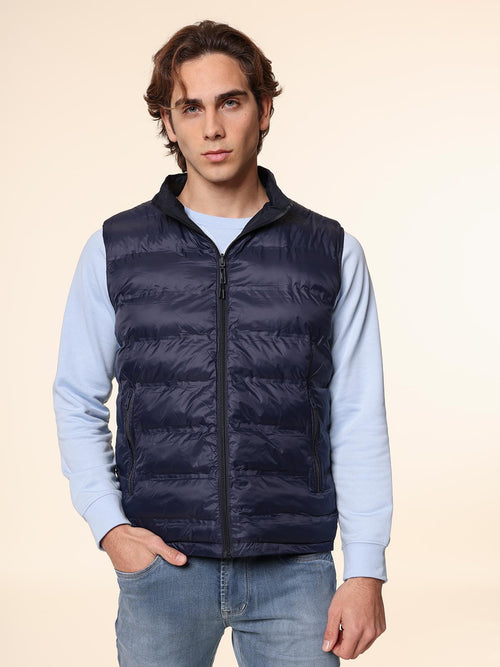 Gilet reversibile|Colore:Blu