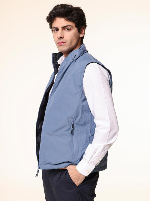 Gilet reversibile|Colore:Denim