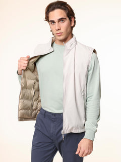 Gilet reversibile|Colore:Bianco