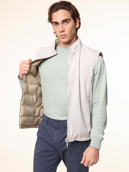 Gilet reversibile|Colore:Bianco