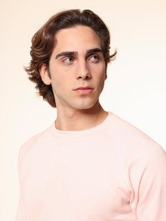 Felpa girocollo|Colore:Rosa