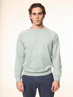 Felpa girocollo|Colore:Verde