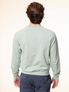 Felpa girocollo|Colore:Verde