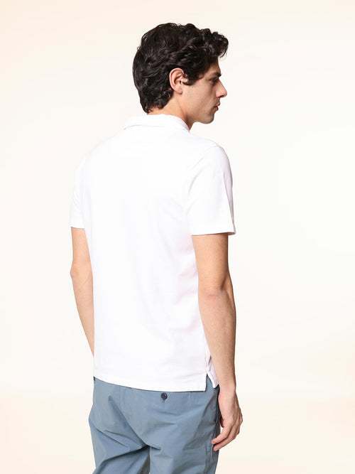 Polo senza bottoni|Colore:Bianco