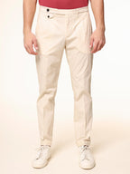 Pantaloni chino in nylon|Colore:Beige