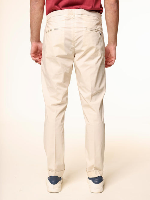 Pantaloni chino in nylon|Colore:Beige