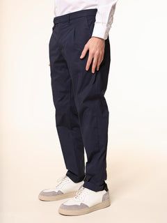 Pantaloni chino in nylon|Colore:Blu