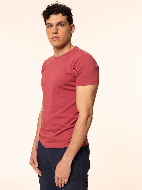 T-Shirt in cotone SUPIMA®|Colore:Peonia