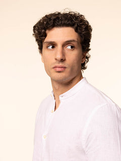 Camicia in lino collo