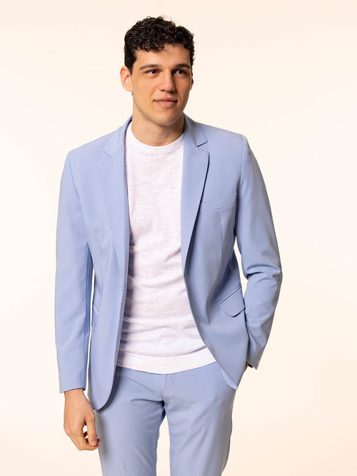 Giacca in tessuto misto|Colore:Polvere