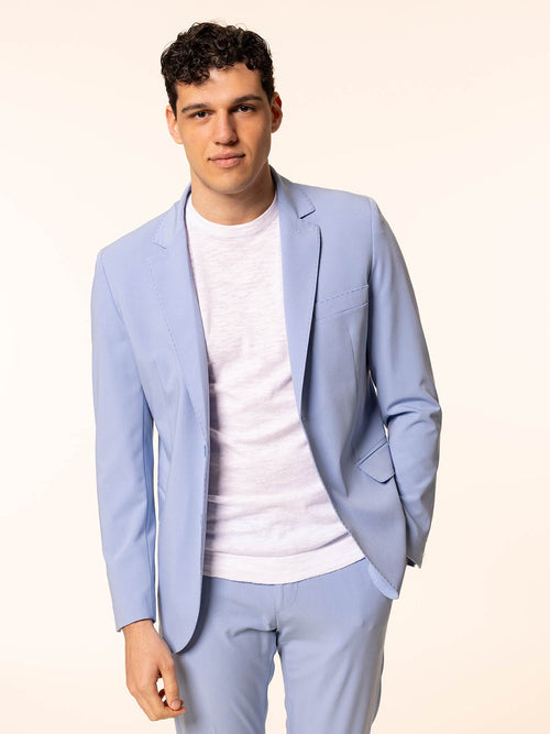 Giacca in tessuto misto|Colore:Polvere