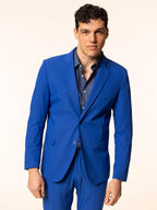Giacca in tessuto misto|Colore:Royal