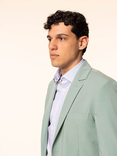 Giacca in tessuto misto|Colore:Verde