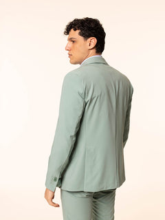 Giacca in tessuto misto|Colore:Verde