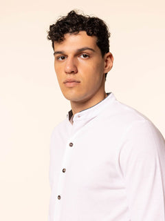 Polo Camicia|Colore:Bianco