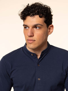 Polo Camicia|Colore:Blu