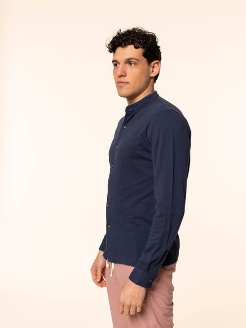 Polo Camicia|Colore:Blu