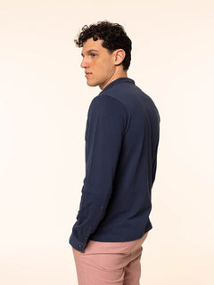 Polo Camicia|Colore:Blu