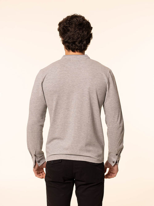 Polo Camicia|Colore:Grigio