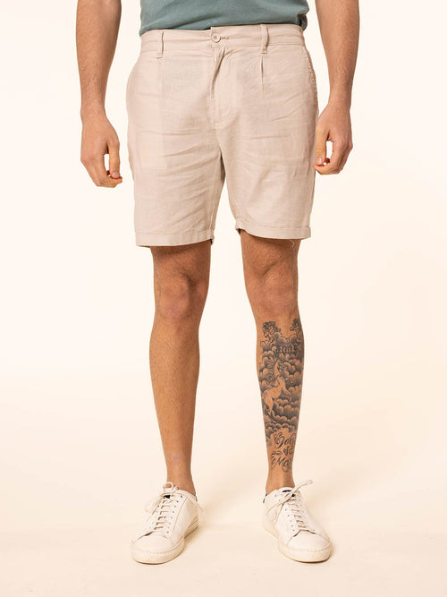 Bermuda lino cotone|Colore:Sabbia
